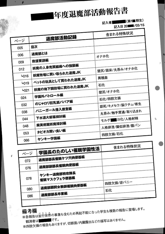 エロ漫画：放課後エクソシズム〜退魔部敗北録〜 【煌野一人】 サンプル画像