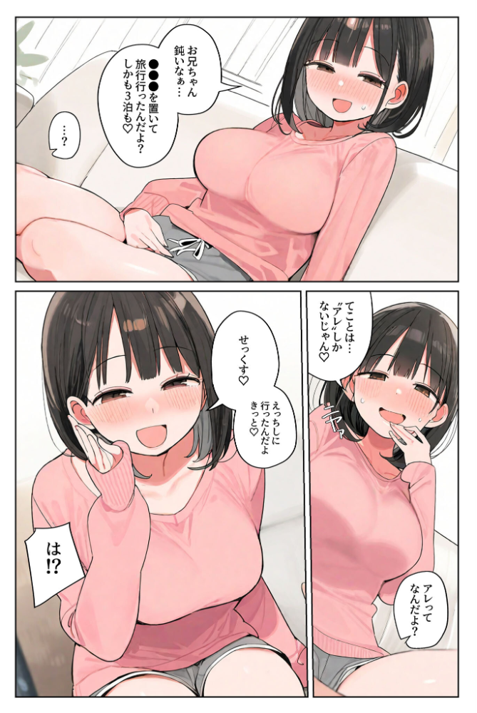 エロ漫画:しすこん〜いっしょにえっちしよ〜 モザイク版 【湘南ヶ浜 あいラビ】 サンプル画像