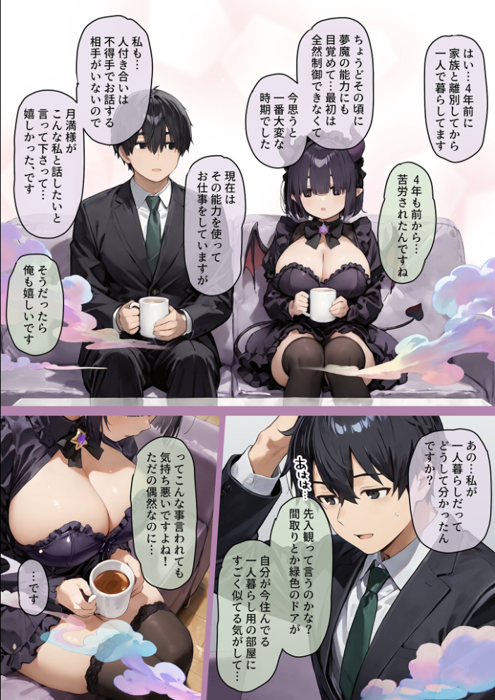エロ漫画:夢見のララバイ モザイク版 【にゃんちぇると あいラビ】 サンプル画像