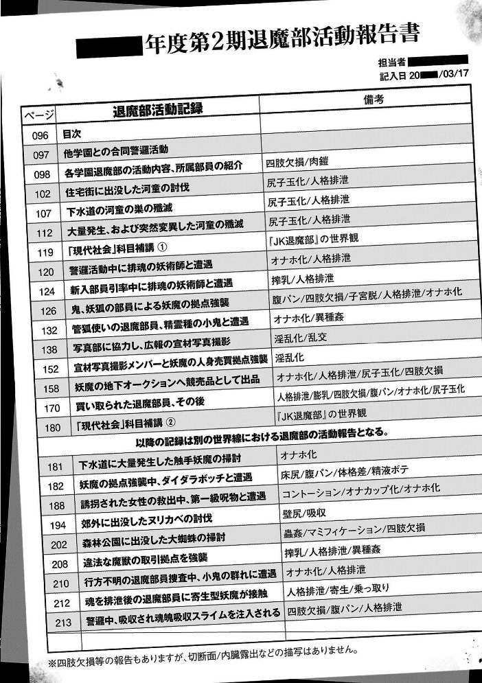 エロ漫画：放課後エクソシズム〜退魔部敗北録〜 【煌野一人】 サンプル画像