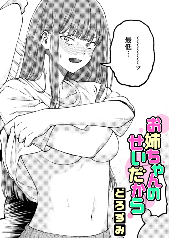 エロ漫画：お姉ちゃんのせいだから 【どろずみ】 サンプル画像