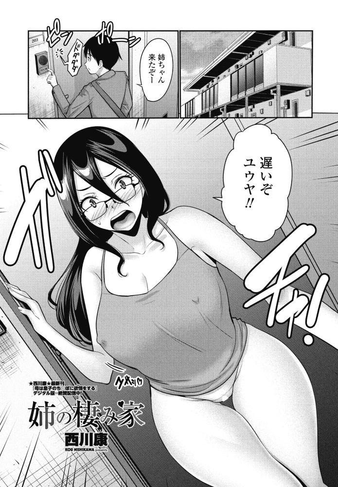 エロ漫画：姉の棲み家 【西川康】 サンプル画像