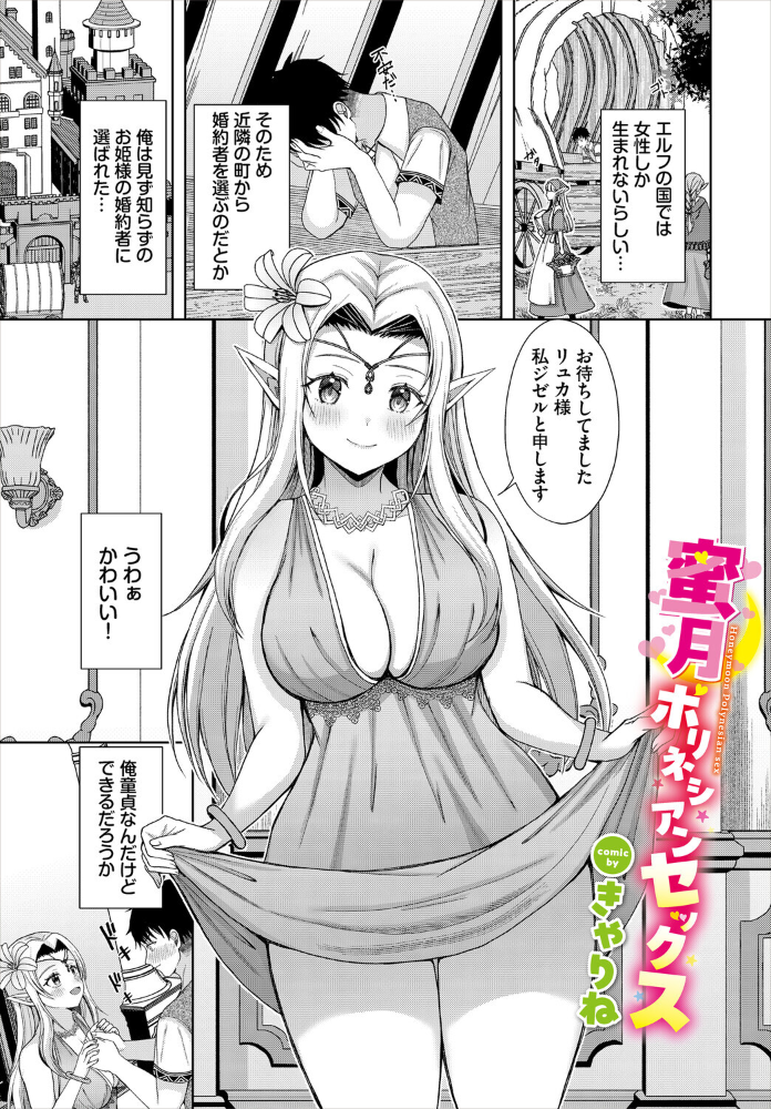 エロ漫画:蜜月ポリネチアンセックス 【きゃりね コミックバベル編集部】 サンプル画像