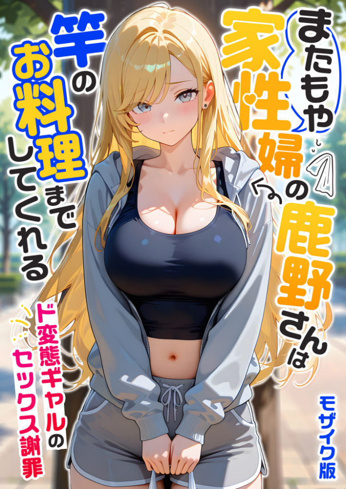 エロ漫画:またもや家性婦の鹿野さんは竿のお料理までしてくれる 〜ド変態ギャルのセックス謝罪〜 モザイク版 【我々ぺこり】 サンプル画像