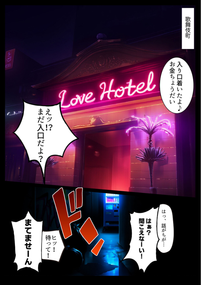 エロ漫画:立ちんぼ詐欺で1億稼いだ女 俺が最終回をプレゼントしてやった モザイク版 【ストラボ あいラビ】 サンプル画像