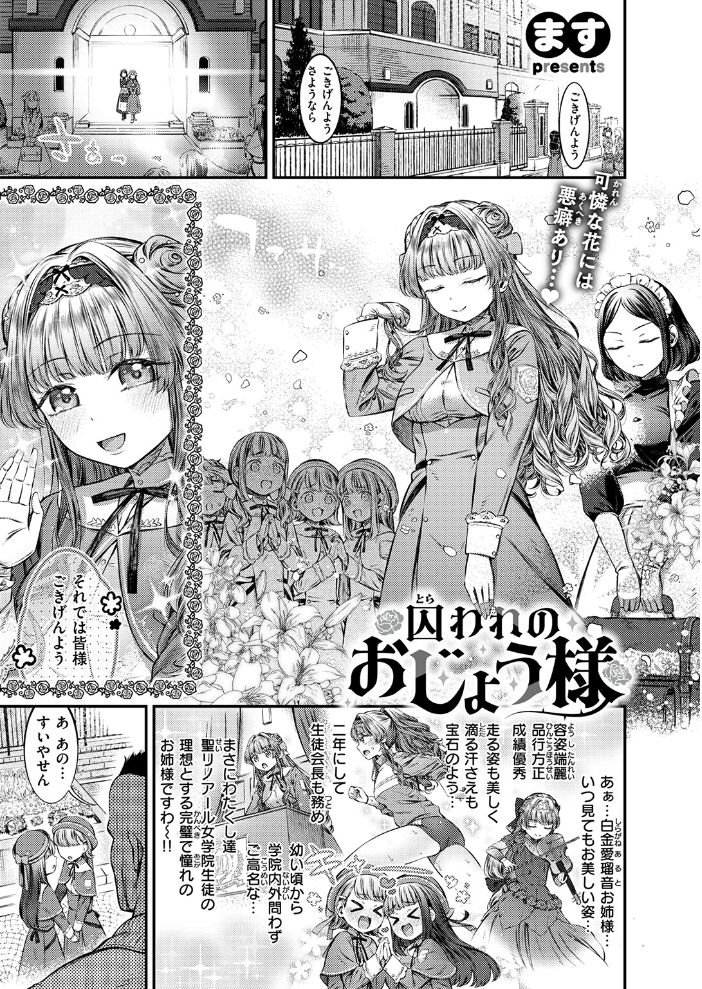 エロ漫画:囚われのおじょう様 【ます】 サンプル画像