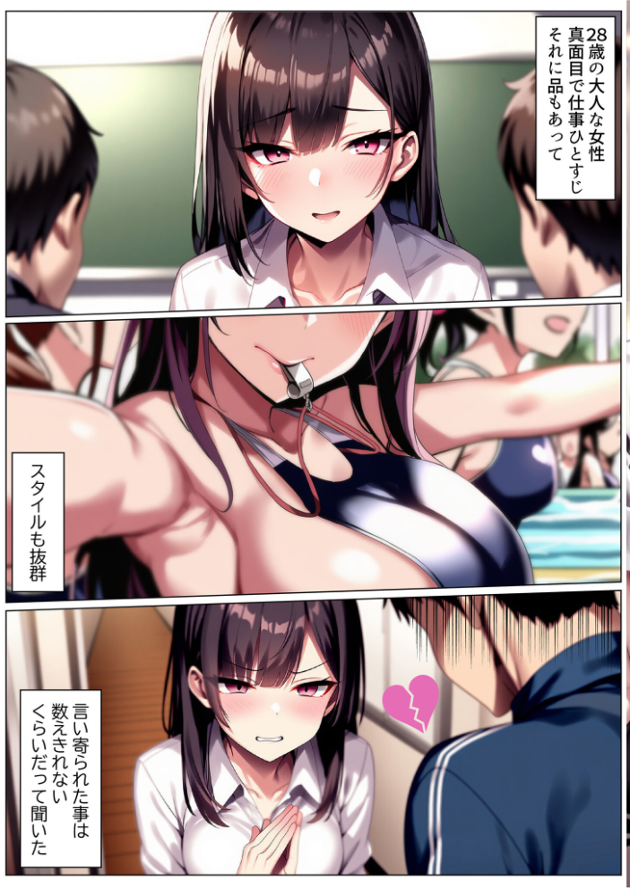 エロ漫画:彼女と付き合えた日が人生のピークだった件 モザイク版 【ストラボ あいラビ】 サンプル画像