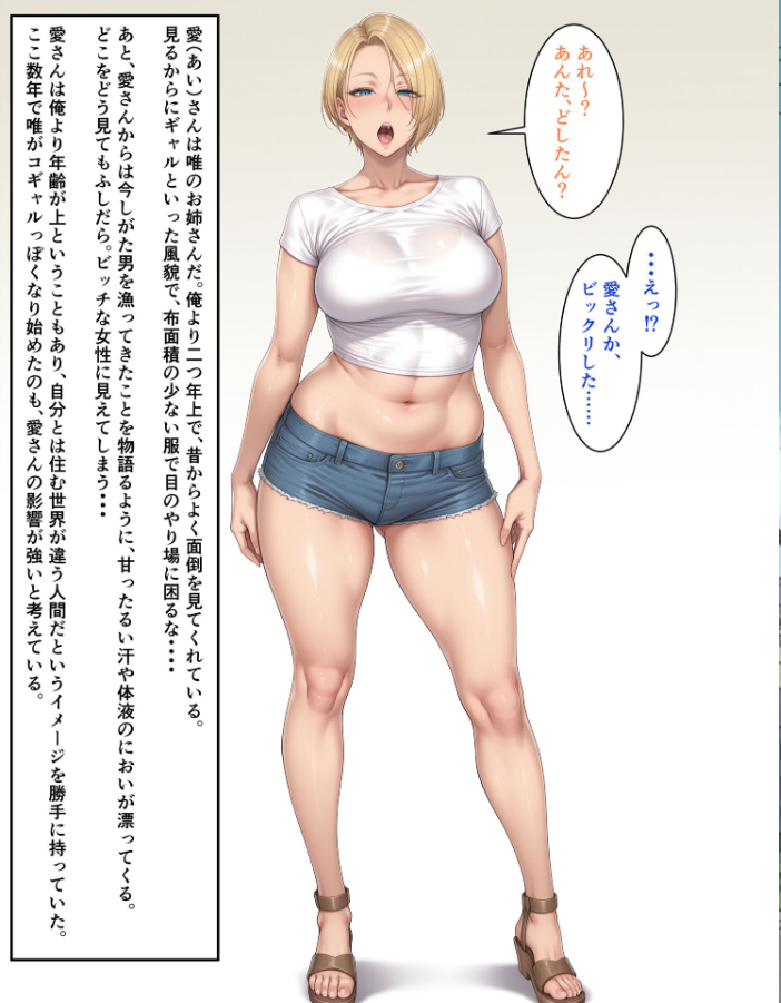 エロ漫画:【総集編】ビンビン勃起乳首の年上ビッチギャルに俺が逆寝取りされるまで モザイク版 【ハレノヒ あいラビ】 サンプル画像