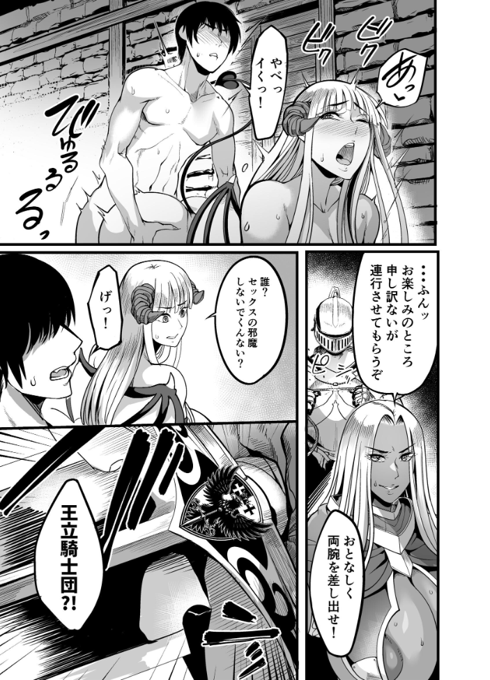エロ漫画：ようこそサキュバス街へ！ 5巻女騎士サキュバス化計画 【れむ】 サンプル画像
