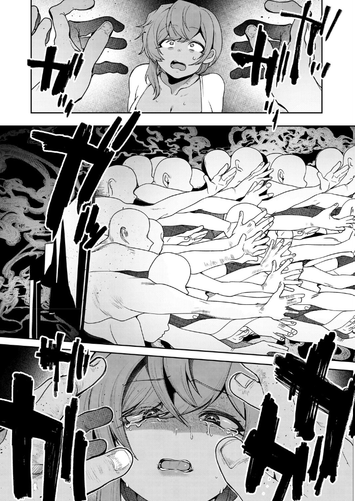 エロ漫画：男幽VHSの怪 【久我繭莉】 サンプル画像