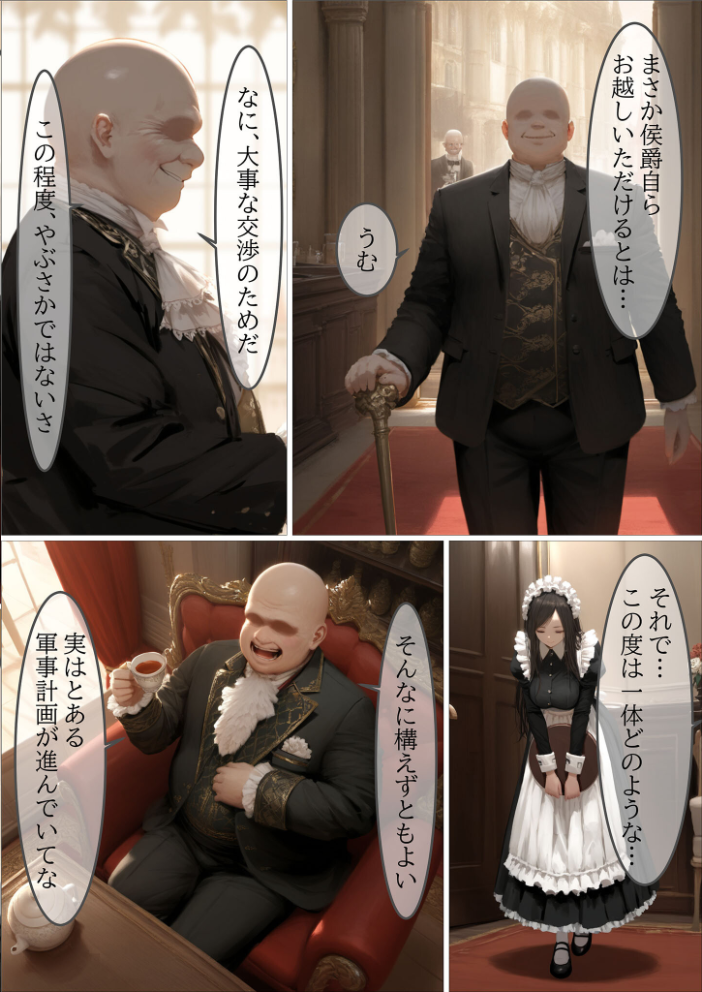 エロ漫画:貴族メイドが悪辣侯爵に堕とされるまで モザイク版 【むほー地帯 あいラビ】 サンプル画像