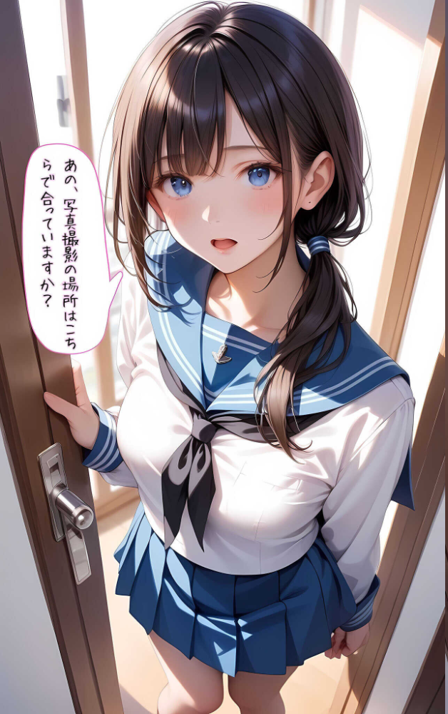 エロ漫画：【全5作収録】ぱんちら撮影会のはずが、いつのまにかおじさんち〇ぽに沼る話 セット版 モザイク版 【メコ神 あいラビ】 サンプル画像