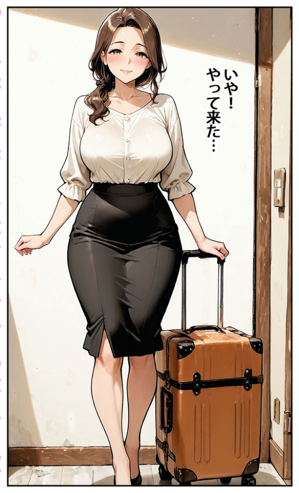 エロ漫画:商店街の福引き引いたら人妻が当たった モザイク版 【東京漫画研究所 あいラビ】 サンプル画像