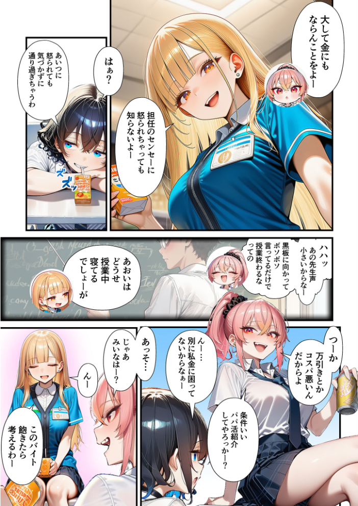 エロ漫画:人質ライブ配信 モザイク版 【ももまろ 朝露まほし あいラビ】 サンプル画像