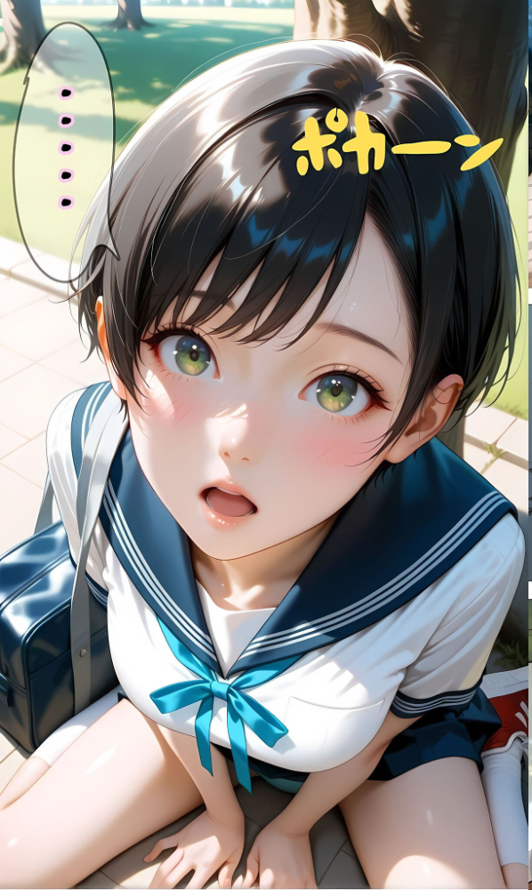 エロ漫画:【純朴巨乳美●●パイ●リ編】水着撮影会のはずが、いつのまにかおぢさんち〇ぽに沼る話3 モザイク版 【メコ神 あいラビ】 サンプル画像