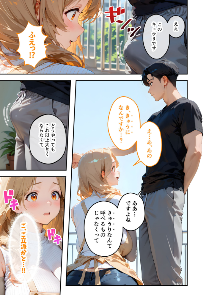 エロ漫画:家性婦の園田さんは竿の収穫までしてくれる 〜超乳・超尻持ちのド変態淑女〜 モザイク版 【我々ぺこり】 サンプル画像