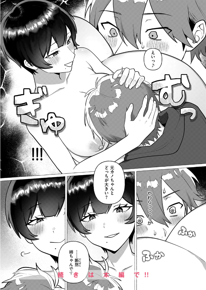 エロ漫画:お姉ちゃんとやり直し 【プラシーボ】 サンプル画像