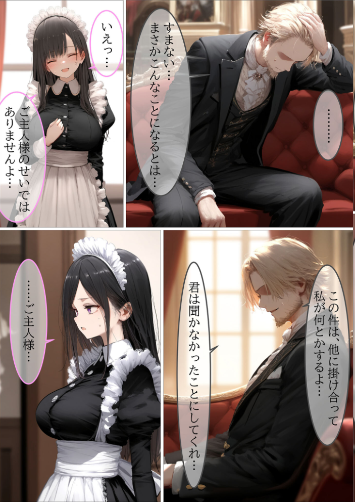 エロ漫画:貴族メイドが悪辣侯爵に堕とされるまで モザイク版 【むほー地帯 あいラビ】 サンプル画像