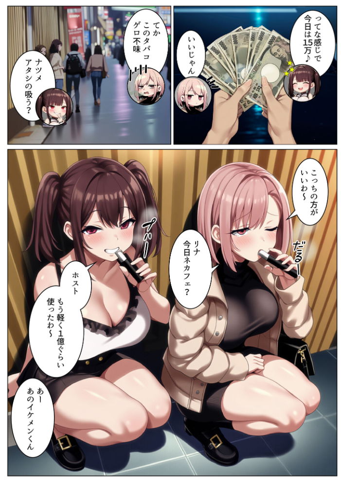 エロ漫画:立ちんぼ詐欺で1億稼いだ女 俺が最終回をプレゼントしてやった モザイク版 【ストラボ あいラビ】 サンプル画像