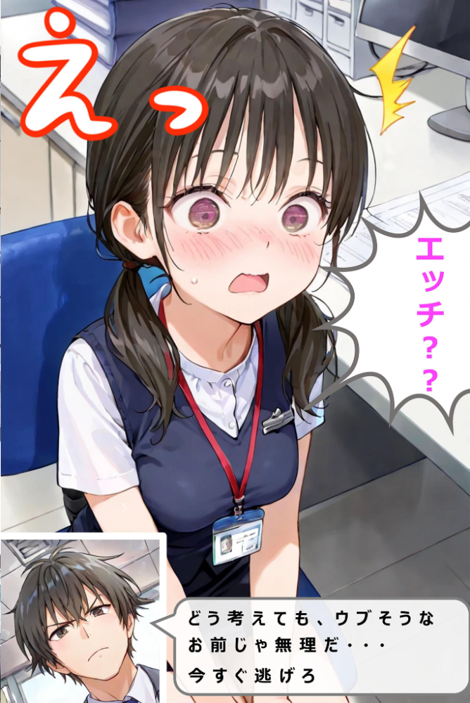 エロ漫画：新卒肉便器が可哀想だったので、エッチして嫁にしてみた モザイク版 【hentaiedge あいラビ】 サンプル画像