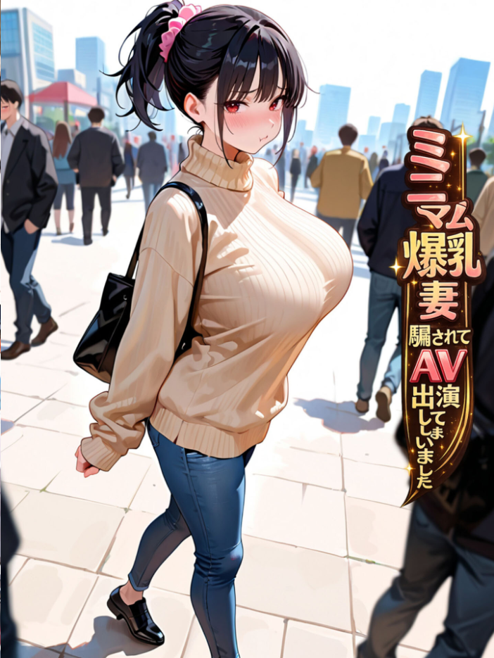 エロ漫画:ミニマム爆乳妻〜騙されてAV出演してしまいました〜 モザイク版 【bbの部屋 あいラビ】 サンプル画像