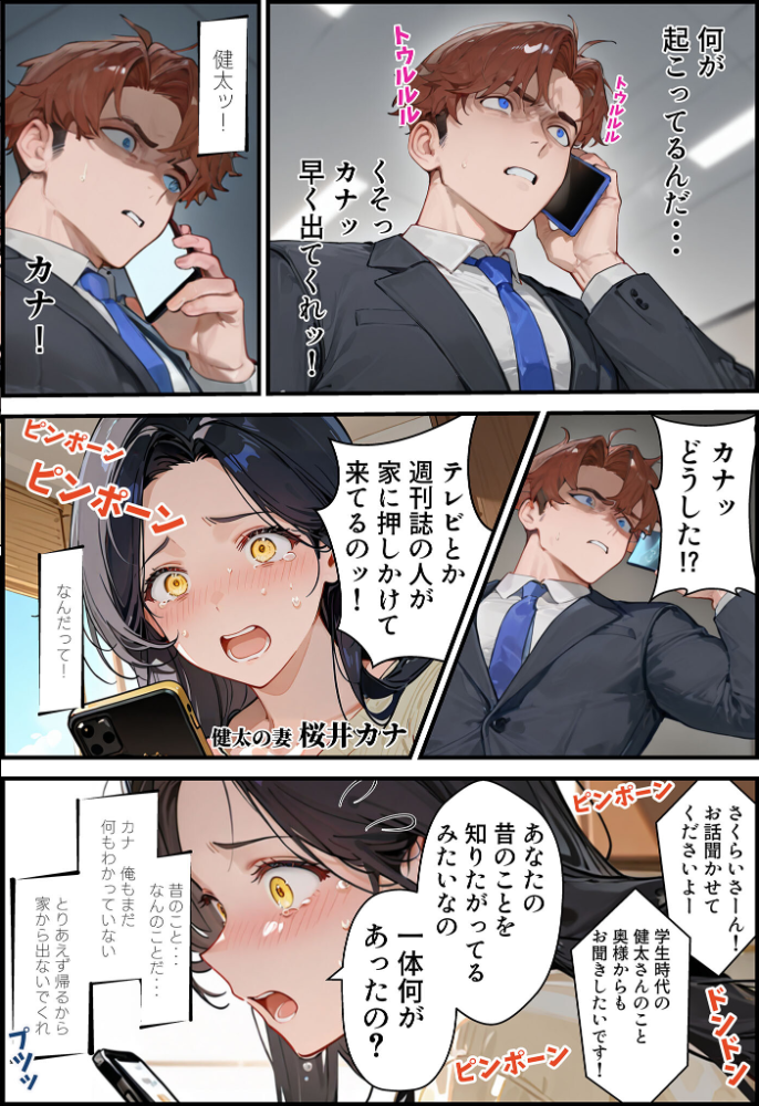 エロ漫画:夫が学生時代いじめていたデカ●ン男にNTRされた結果w旦那完全上位互換神ち●ぽに上書きされた件 モザイク版 【炎帝龍イグニス あいラビ】 サンプル画像