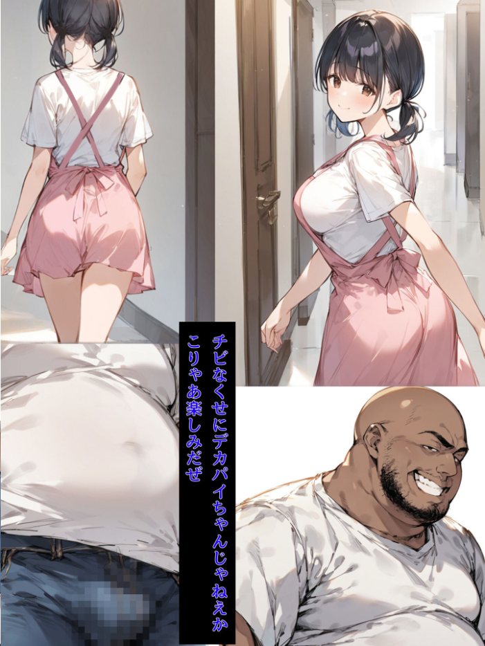 エロ漫画:ミニマム爆乳妻NTRホームステイ モザイク版 【bbの部屋 あいラビ】 サンプル画像