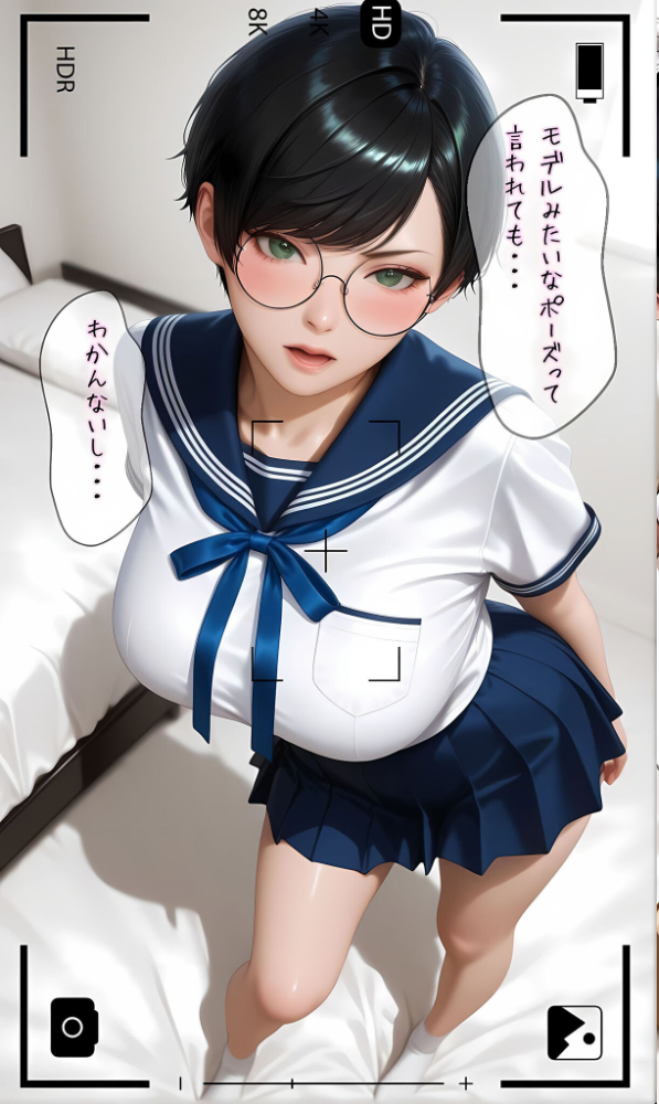 エロ漫画:【純朴巨乳美●●パイ●リ編】水着撮影会のはずが、いつのまにかおぢさんち〇ぽに沼る話3 モザイク版 【メコ神 あいラビ】 サンプル画像