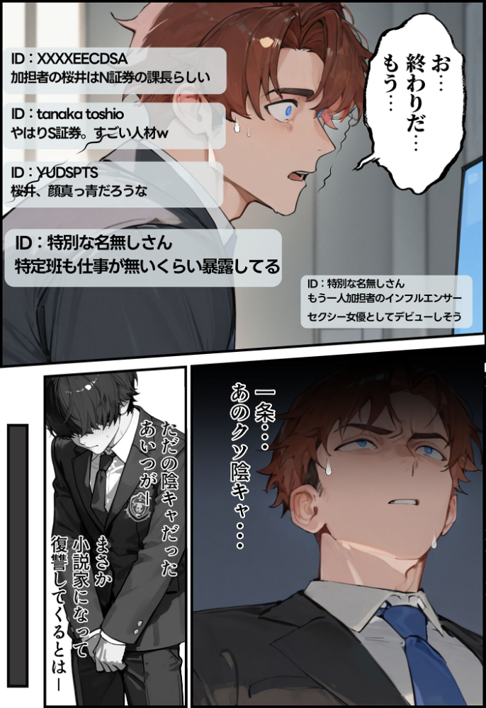 エロ漫画:夫が学生時代いじめていたデカ●ン男にNTRされた結果w旦那完全上位互換神ち●ぽに上書きされた件 モザイク版 【炎帝龍イグニス あいラビ】 サンプル画像