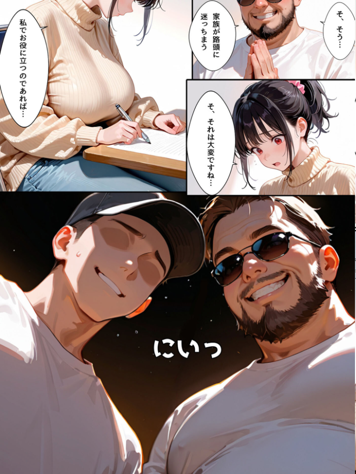 エロ漫画:ミニマム爆乳妻〜騙されてAV出演してしまいました〜 モザイク版 【bbの部屋 あいラビ】 サンプル画像