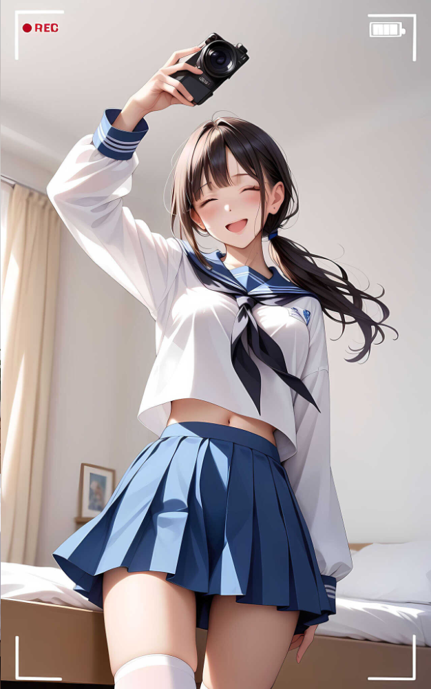 エロ漫画：【全5作収録】ぱんちら撮影会のはずが、いつのまにかおじさんち〇ぽに沼る話 セット版 モザイク版 【メコ神 あいラビ】 サンプル画像