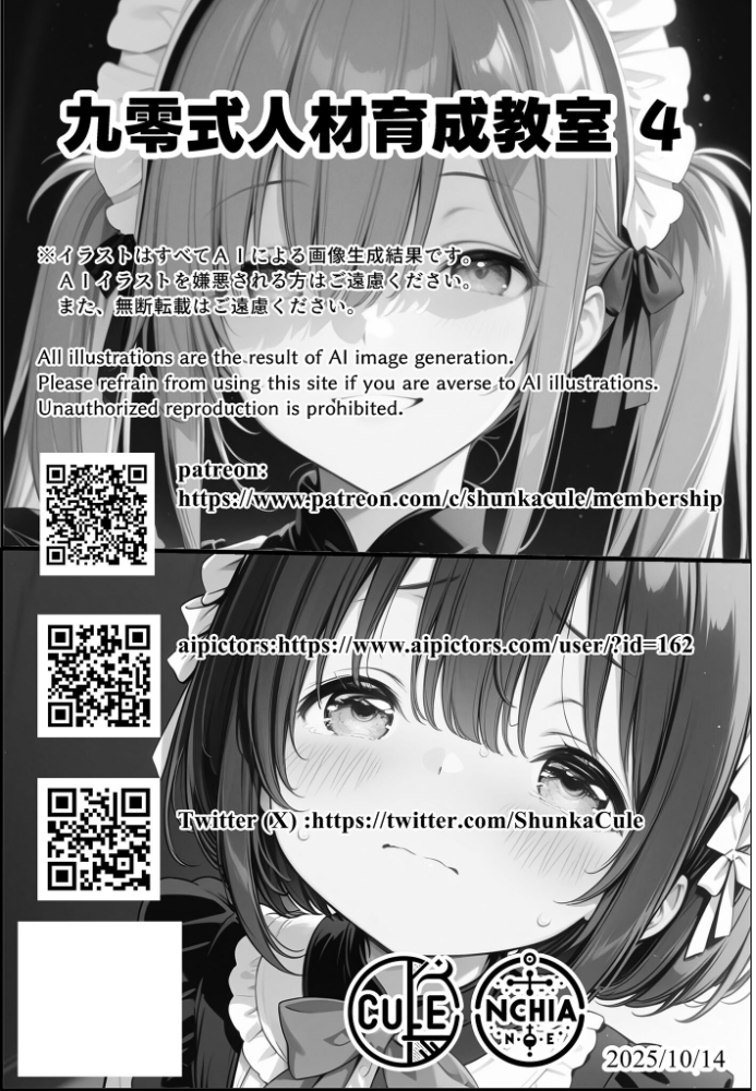 エロ漫画:九零式人材育成教室 4 【ンチアーネのアトリエ あいラビ】 サンプル画像