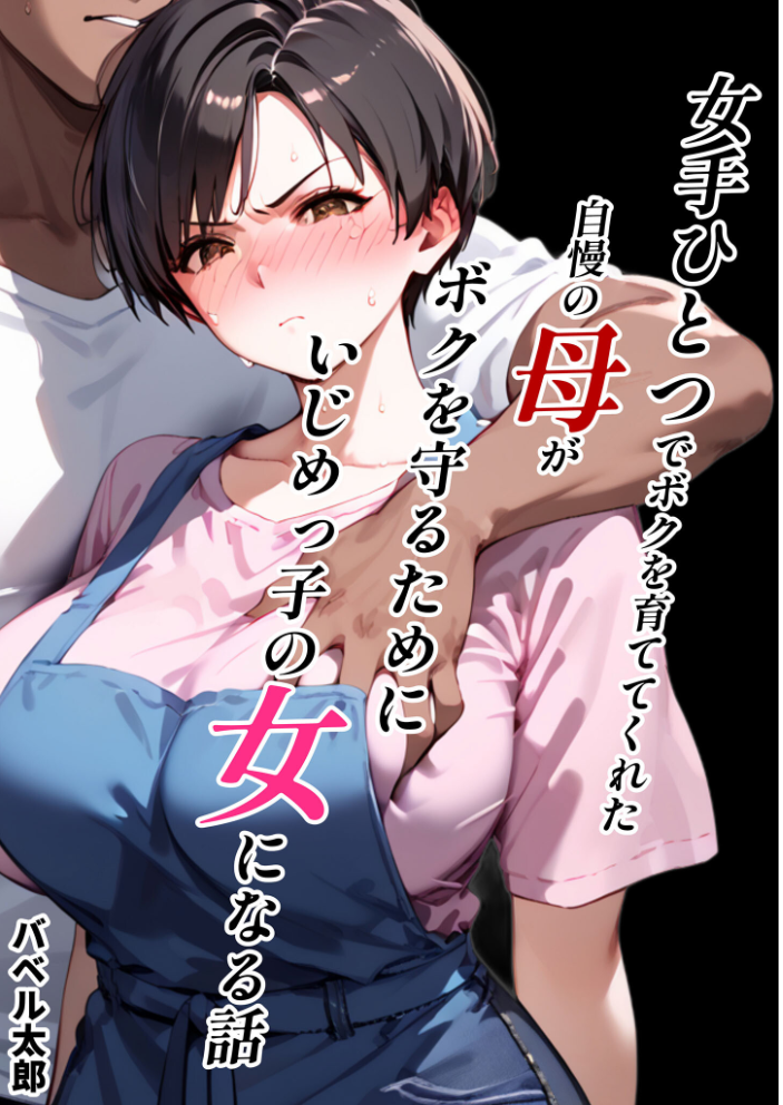 エロ漫画：【全2作収録】女手ひとつでボクを育ててくれた自慢の母がボクを守るためにいじめっ子の女になる話 1＆2 モザイク版 【バベル太郎 あいラビ】 サンプル画像