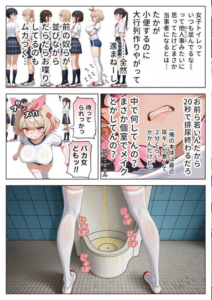 エロ漫画:キモおじ⇔●●入れ替わり【3】変態体育教●のわからせ個別指導 モザイク版 【愛・筋肉博 あいラビ】 サンプル画像