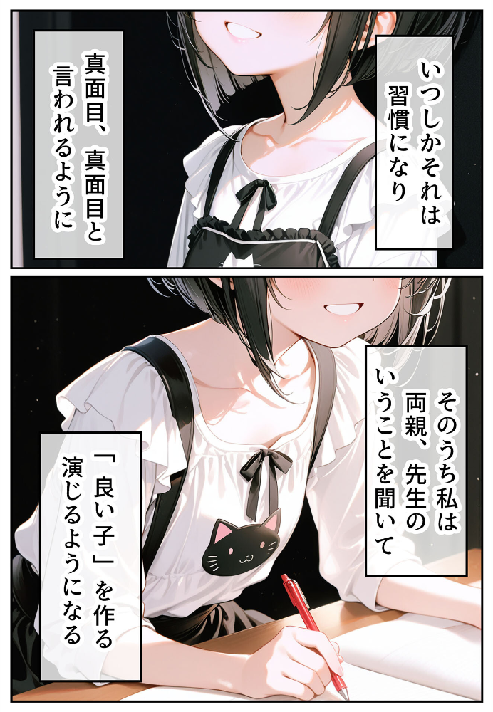 エロ漫画:偽りの優等生 〜先生と一緒の放課後〜 モザイク版 【ンチアーネのアトリエ あいラビ】 サンプル画像