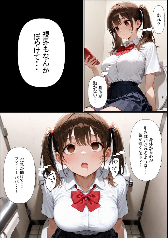 エロ漫画:一方的な人生交換〜陰キャブサメンから クラス一の美●●に人生乗り換え〜 モザイク版 【性転の空 あいラビ】 サンプル画像