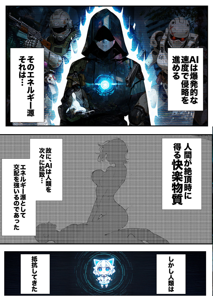 エロ漫画:AIが支配する世界で人類を裏切った俺は正義の魔法少女をドスケベ●●する モザイク版 【MTコミック もみむ あいラビ】 サンプル画像