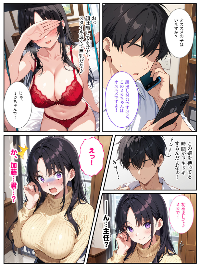 エロ漫画:爆乳上司(人妻)の弱みを握ったので孕むまで毎日セックスしてやった! モザイク版 【StudioSR あいラビ】 サンプル画像