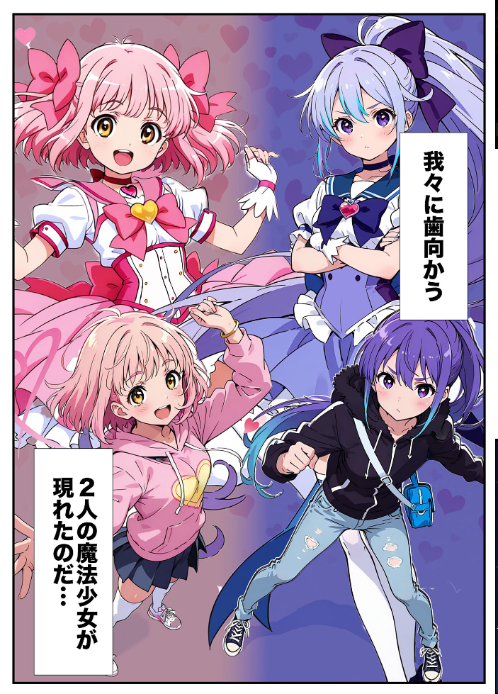 エロ漫画:AIが支配する世界で人類を裏切った俺は正義の魔法少女をドスケベ●●する モザイク版 【MTコミック もみむ あいラビ】 サンプル画像