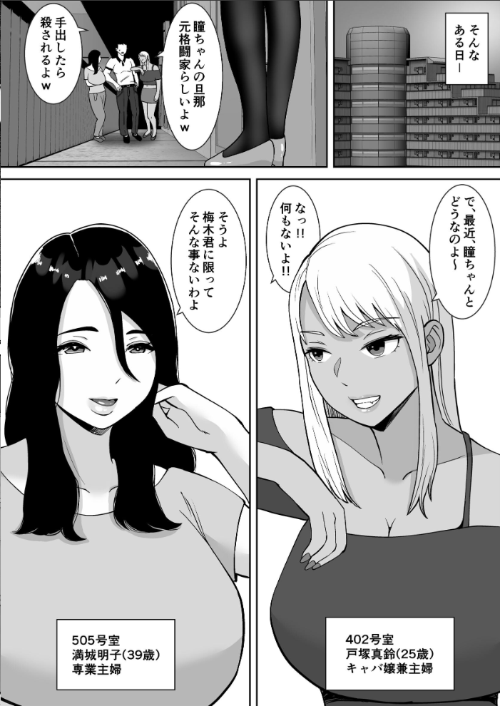エロ漫画：【総集編】僕のマンションにはエロい人妻しかいない！！1〜3【モザイク修正版】 【すめるすらいく】 サンプル画像