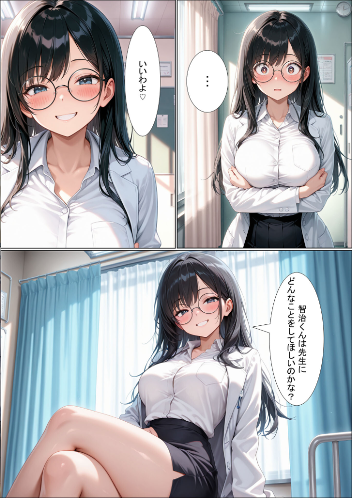 エロ漫画:今日からボクが保健室の●●(ハート) 〜純粋な恋心が歪んだ気持ちに変わる…〜 モザイク版 【性転の空 あいラビ】 サンプル画像
