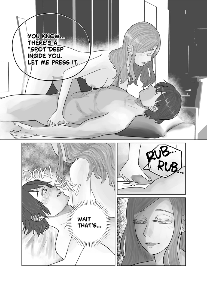 エロ漫画:How My Girlfriend Trained Me to Feel Good 1 【Manjuu】 サンプル画像