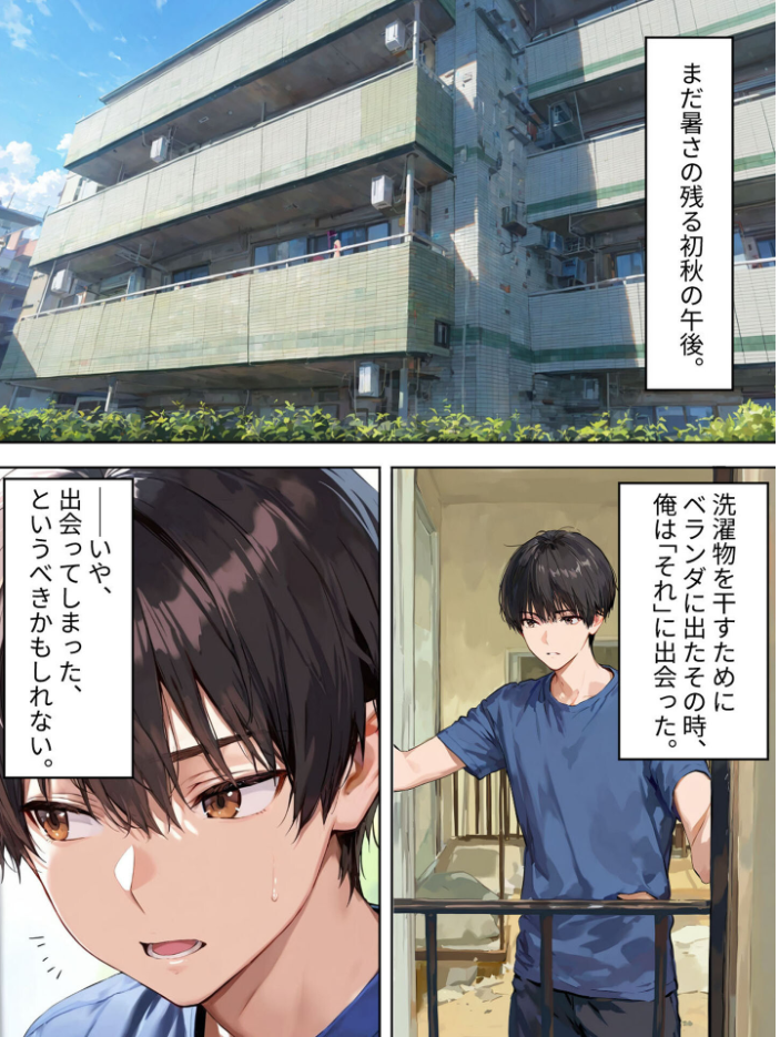 エロ漫画:隣の黒ギャル人妻は、寂しがり屋だった。 モザイク版 【あーもん堂 あいラビ】 サンプル画像