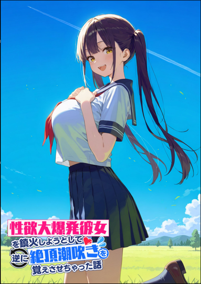 エロ漫画:性欲大爆発彼女を鎮火しようとして逆に絶頂潮吹きを覚えさせちゃった話 モザイク版 【潮吹きんぐ あいラビ】 サンプル画像