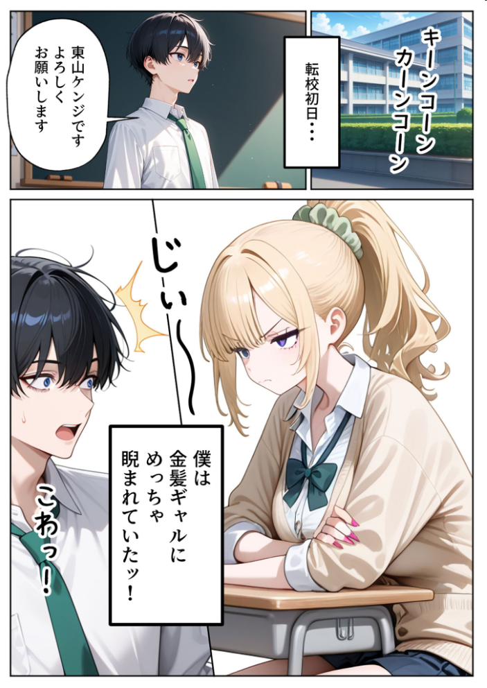エロ漫画:一途な幼馴染ギャルの誘惑セックス モザイク版 【ぱにぱに あいラビ】 サンプル画像