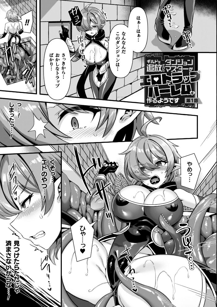 エロ漫画：ギルドを追放されたダンジョンマスターがエロトラップでハーレムを作るようです 【針金紳士】 サンプル画像