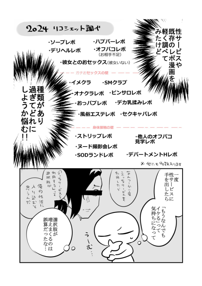 エロ漫画:エロまんが家がデリヘルに行ってきた話 【リコシェット】 サンプル画像