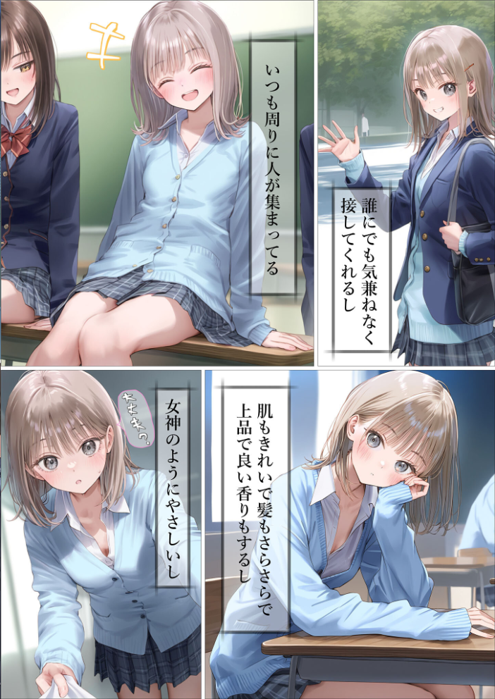 エロ漫画:幼馴染が無理やりSEXさせられてるとこに遭遇したら モザイク版 【むほー地帯 あいラビ】 サンプル画像