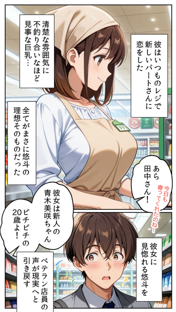 エロ漫画:●●を盛られた清楚な人妻パート(20)を寝取ったら禁断の関係が始まった話 モザイク版 【とろとろコミック あいラビ】 サンプル画像