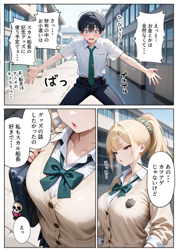 エロ漫画:一途な幼馴染ギャルの誘惑セックス モザイク版 【ぱにぱに あいラビ】 サンプル画像
